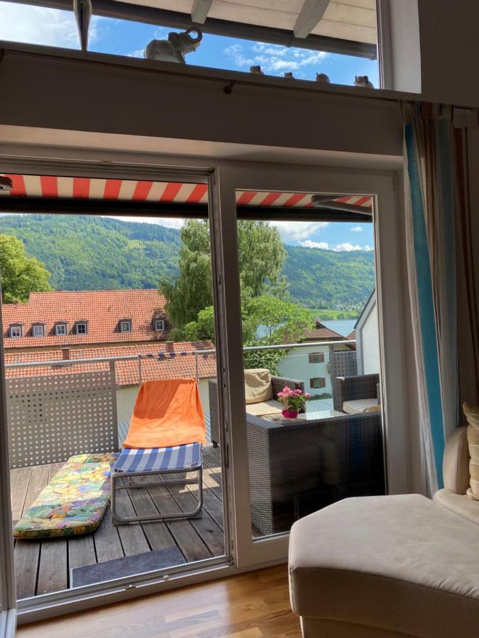Fewo Mit Seeblick Bodensdorf Luaran gambar